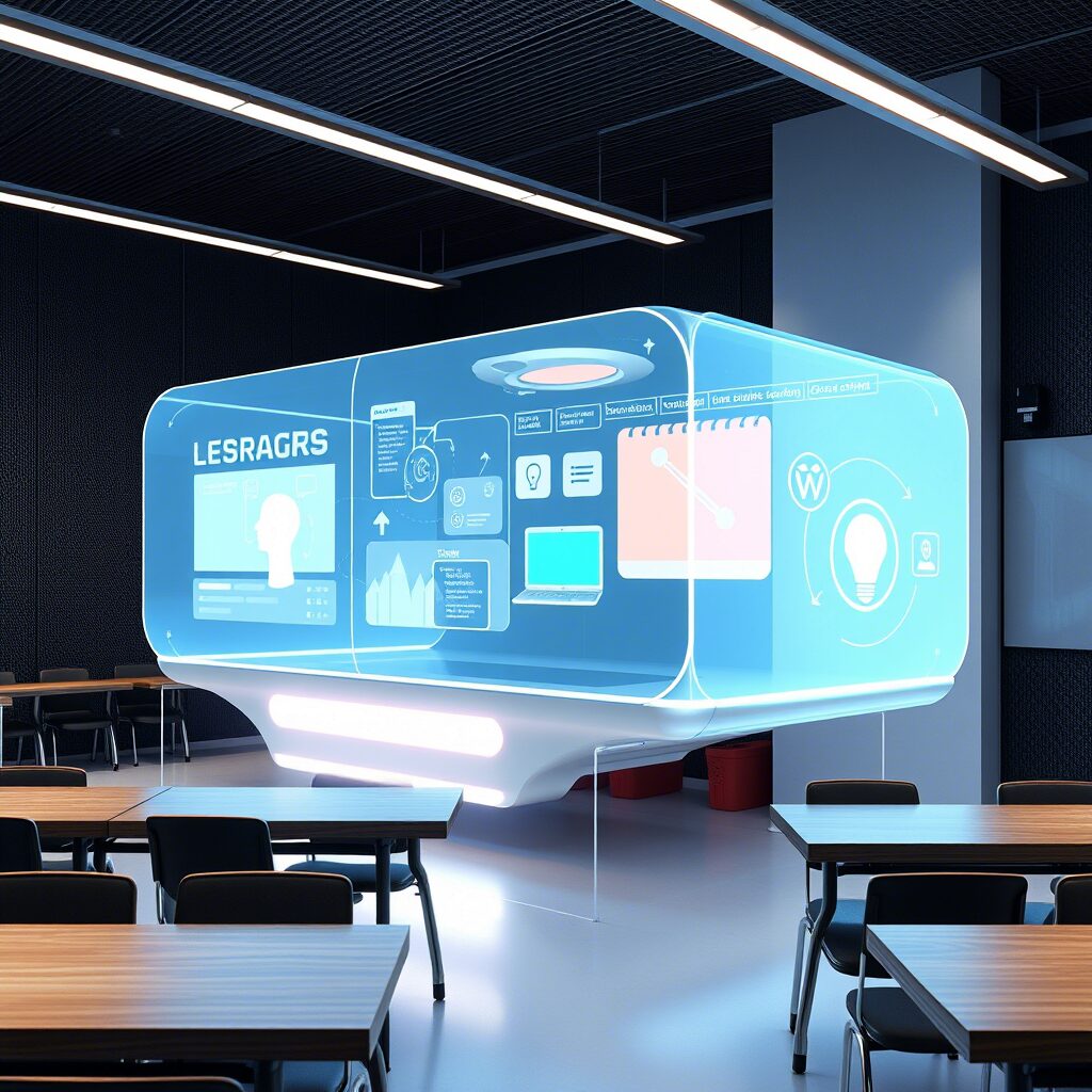 Futuriste classroom full